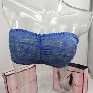 Victoria's Secret Blue Floral Bandeau